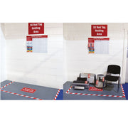 5S Red Tag Holding Area Sign – Lean Workplace Signage